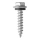 GECKO Screw Hex Head Type 17 Roofing 12G x 25mm Galv & Seal Pack of (150)