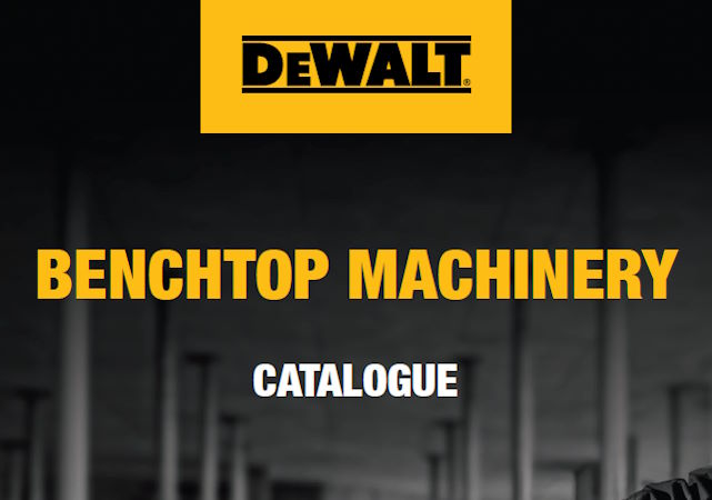 DEWALT Benchtop Machinery Catalogue 2024